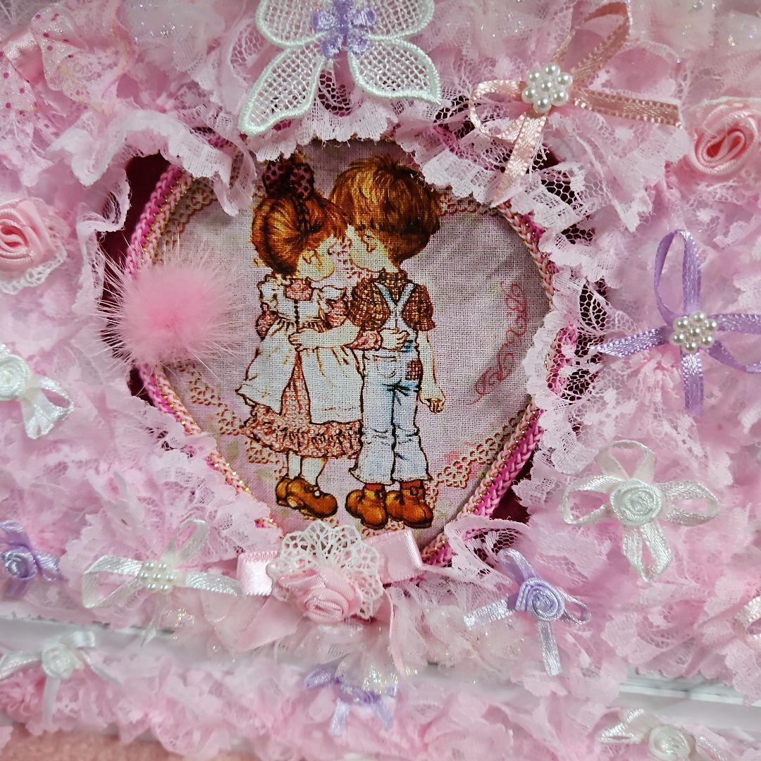 ファンシーボックス　ハンドメイド　おさるさん　インテリア　小物入れ