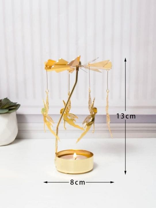 大人気！くるくる回るキャンドルホルダー　カルーセル　メリーゴーランド