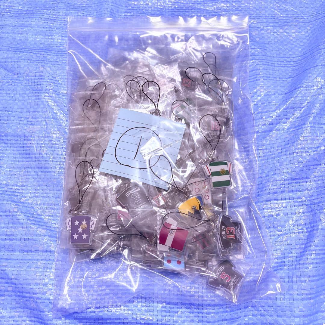 未開封⬜︎競馬グッズ①⬜︎勝負服ストラップ⬜︎想い出馬券ホルダー⬜︎馬番ボールペン