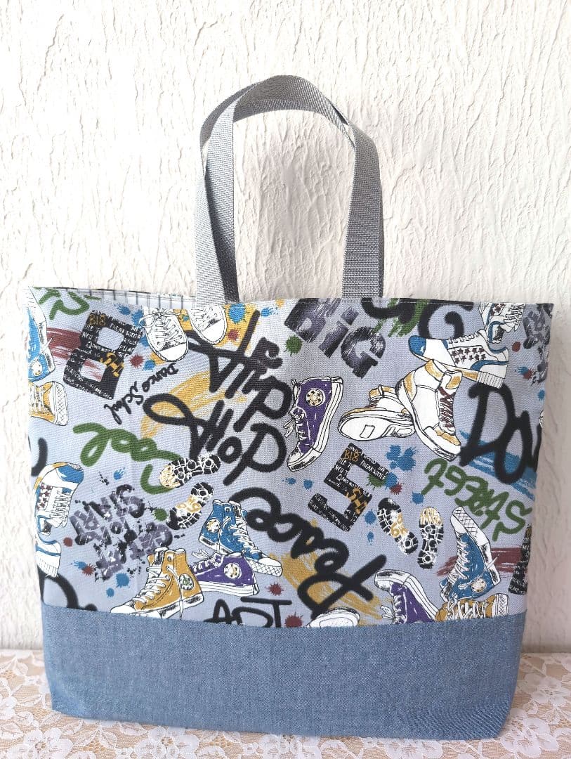 入園入学6点セット　シューズ柄　レッスンバッグ☆上履き袋☆体操着袋