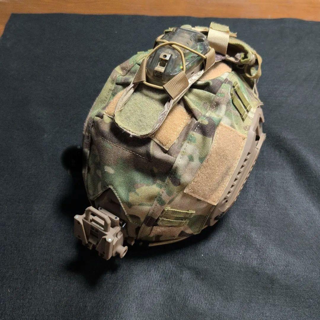 FMA XLサイズヘルメット　ヘッドセットシーバー付き