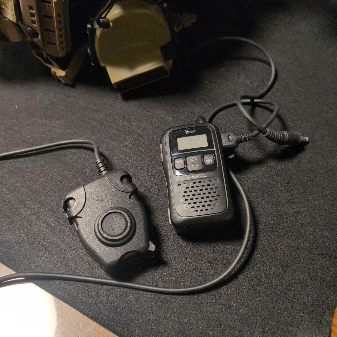 FMA XLサイズヘルメット　ヘッドセットシーバー付き