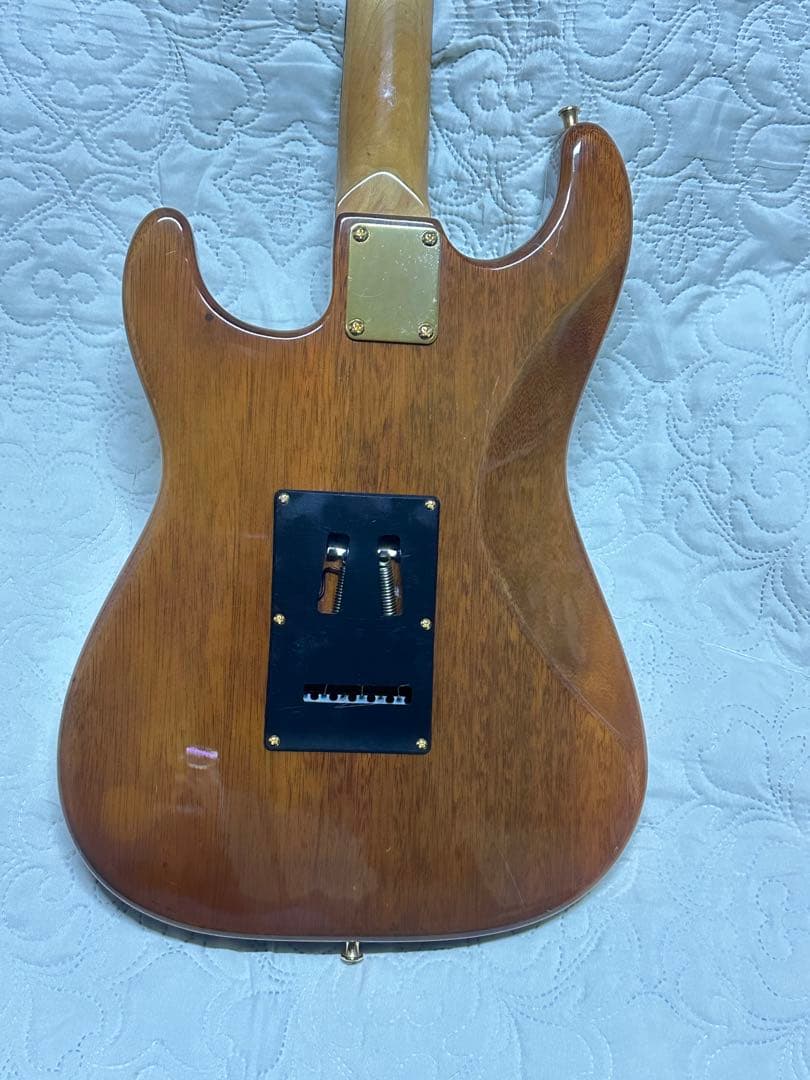 Bacchusフレイムメイプル グリーン エレキギター