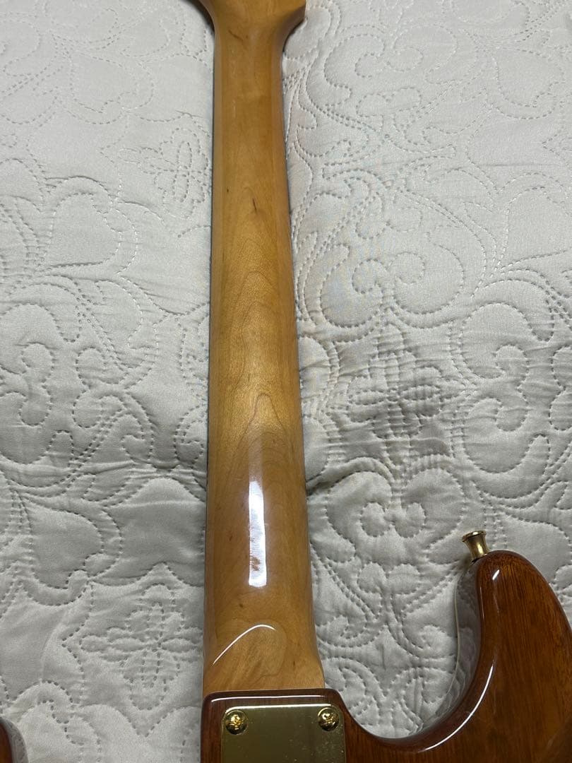 Bacchusフレイムメイプル グリーン エレキギター