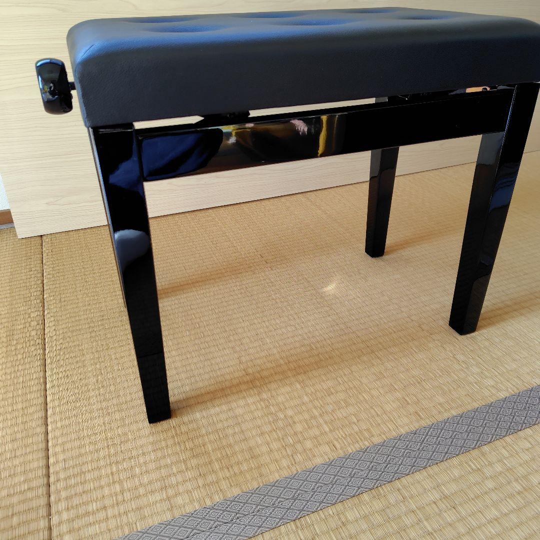 【美品】ピアノ椅子 ベンチ 高さ調整可能