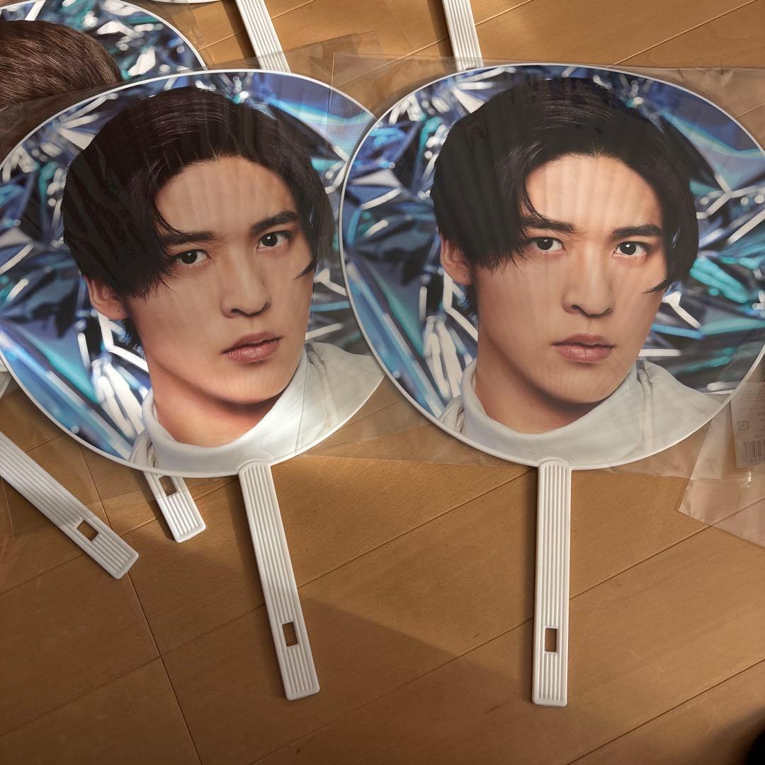 【バラ売り不可】Man うちわ セット　開封済みあり