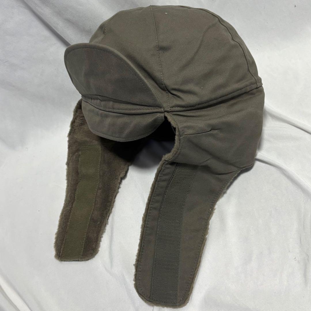 デッドストック ドイツ軍 コールドウェザー パイルキャップ 希少サイズ　60