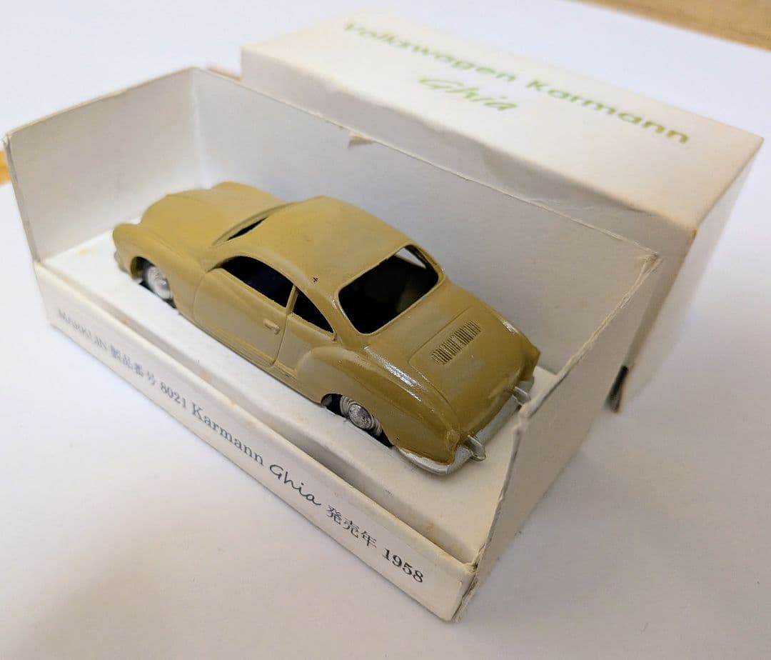 フォルクスワーゲン Karmann Ghia 1958 ミニカー