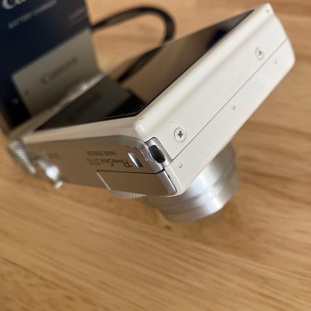 【ジャンク品】Canon PowerShot S110 ホワイト（充電器付き）