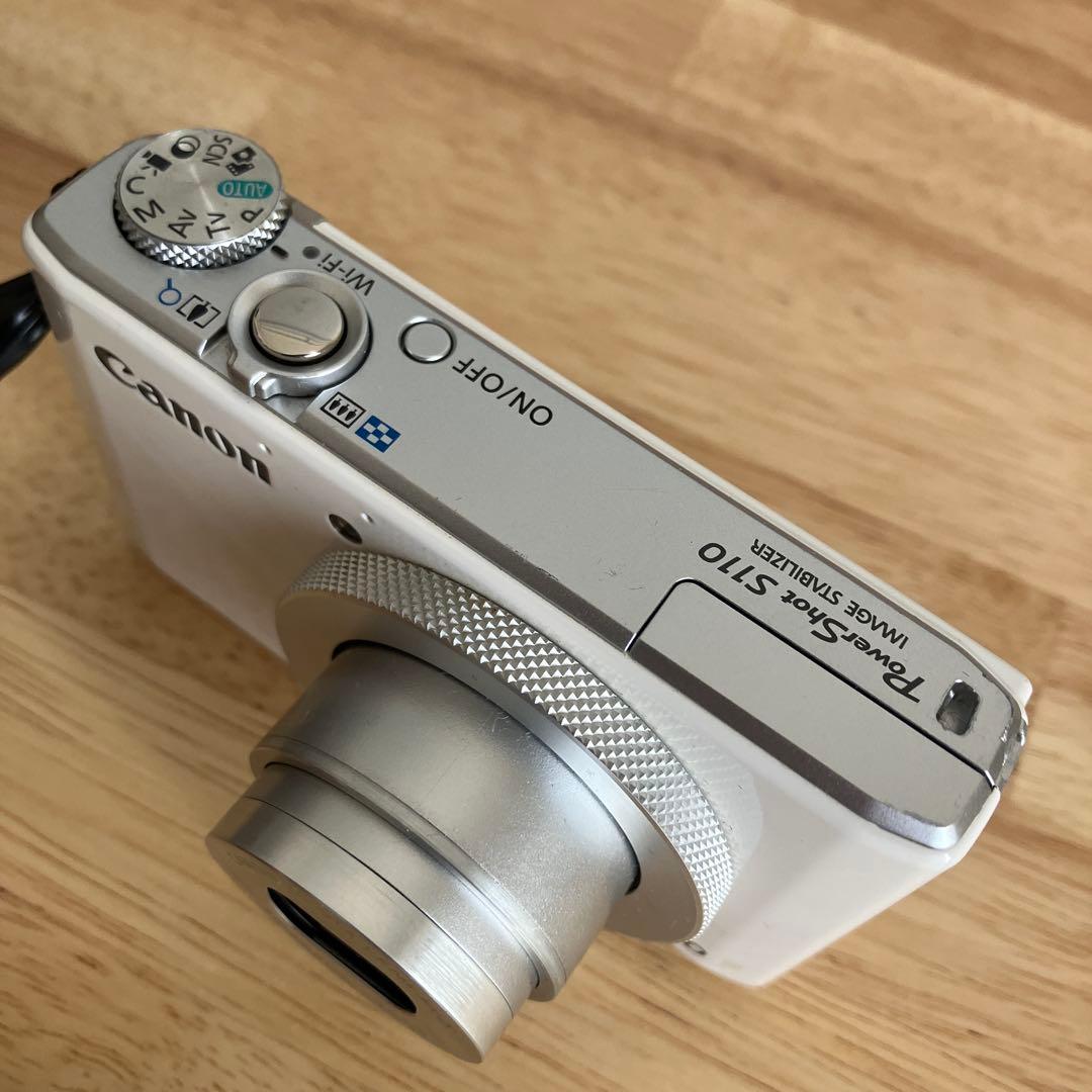 【ジャンク品】Canon PowerShot S110 ホワイト（充電器付き）