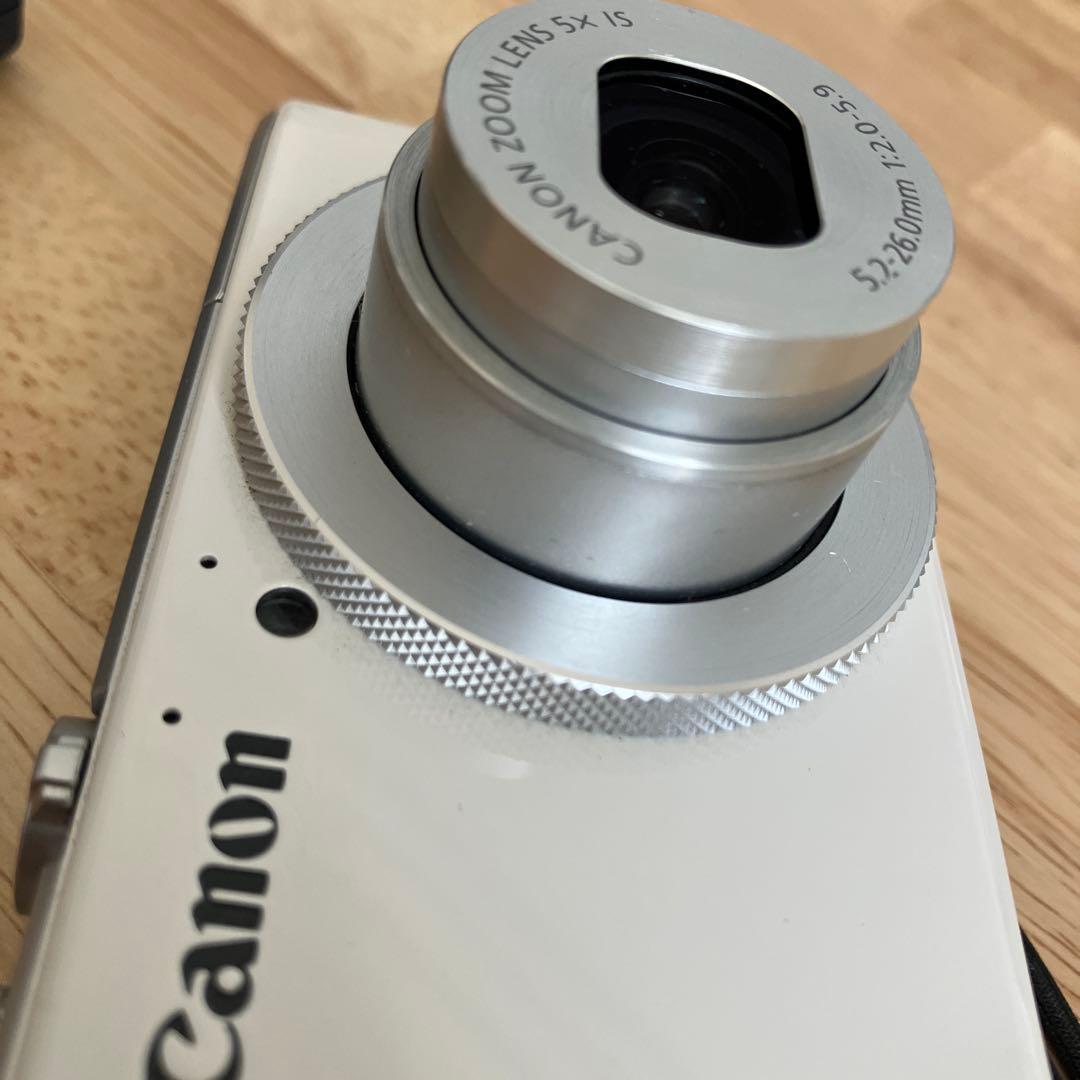 【ジャンク品】Canon PowerShot S110 ホワイト（充電器付き）