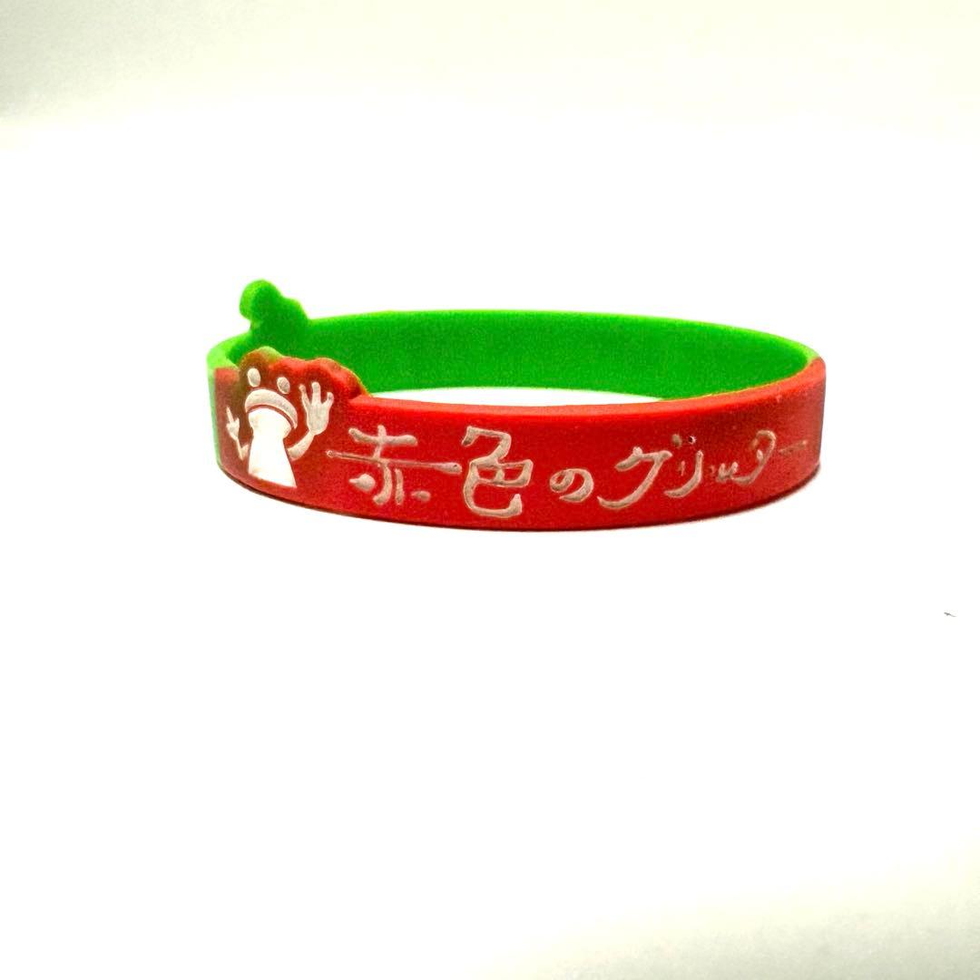 Mrs. GREEN APPLE ラバーバンド 赤色のグリッター