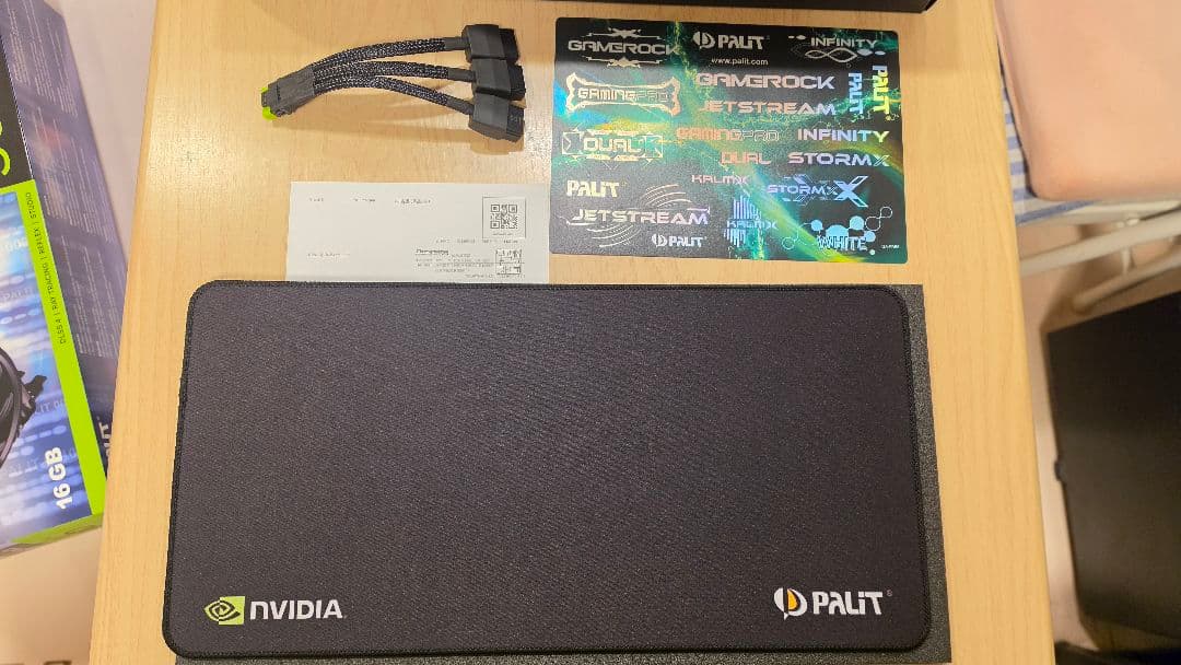 納品書つき　Palit GeForce RTX 5080 16GB