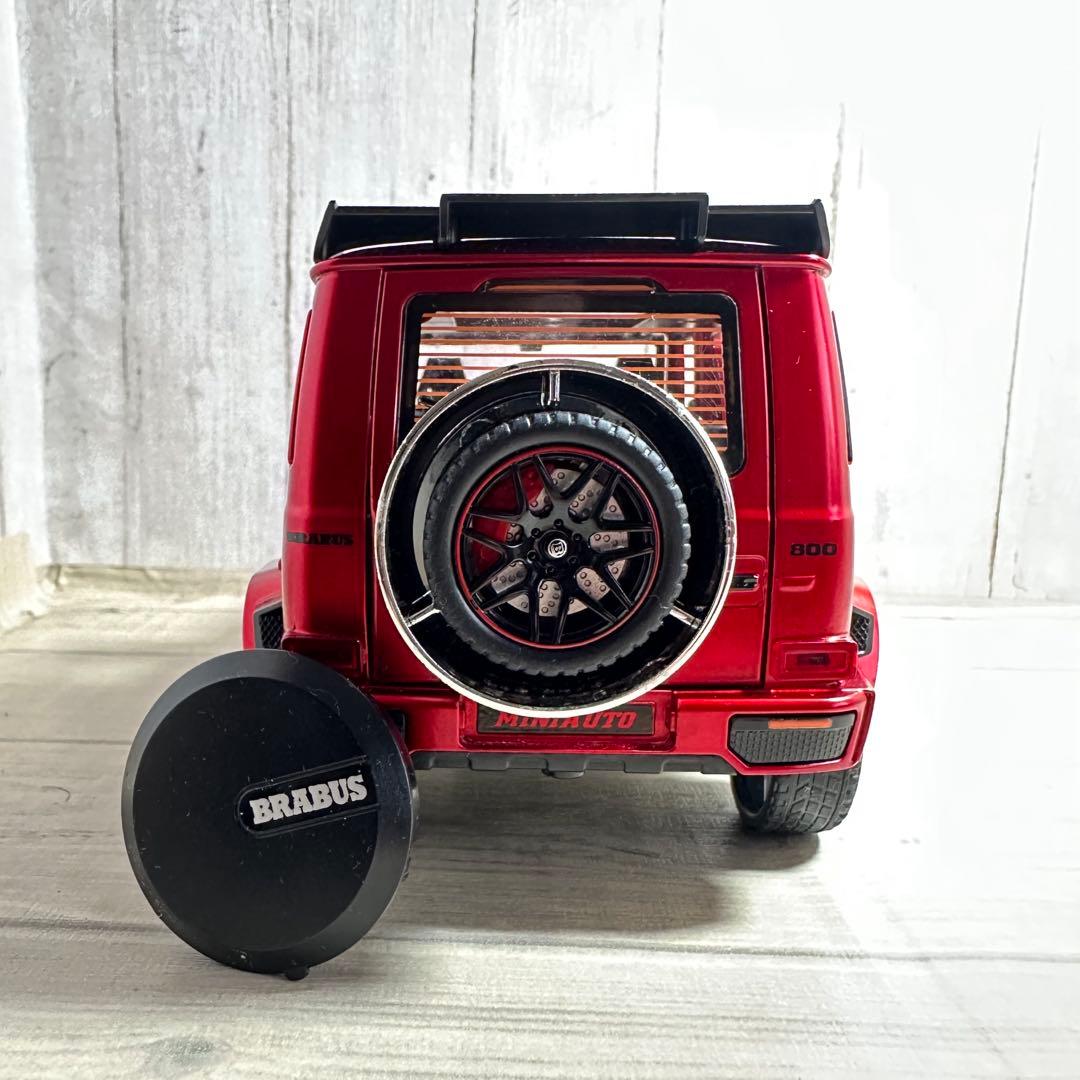 メルセデスベンツ ゲレンデ Gクラス G63 AMG ミニカー1/24 赤