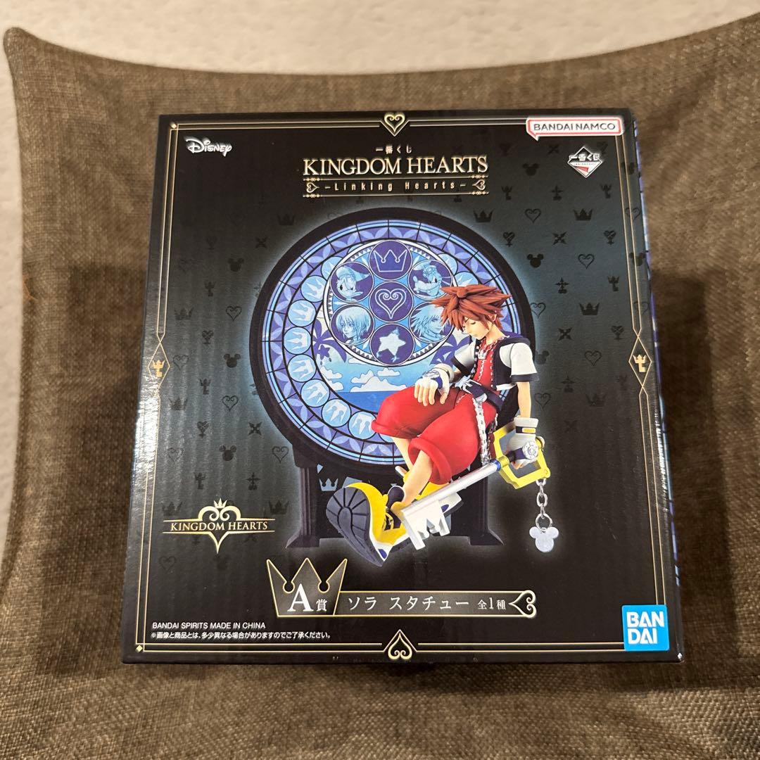 未開封 キングダムハーツ　一番くじA賞　ソラ スタチュー　おまけ付き