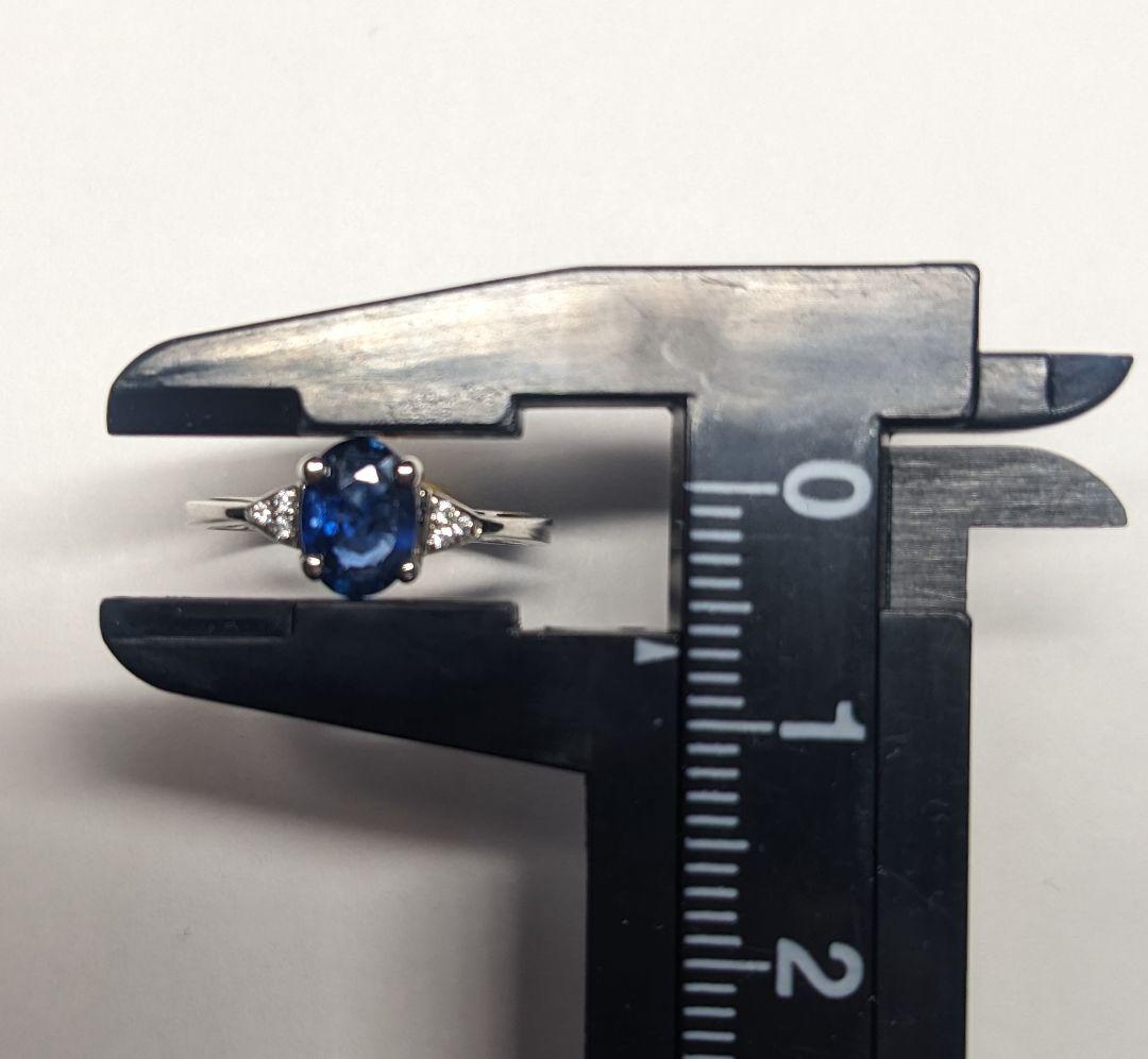 【希少】サファイア リング ネックレス 天然石 ダイヤモンド シルバー925