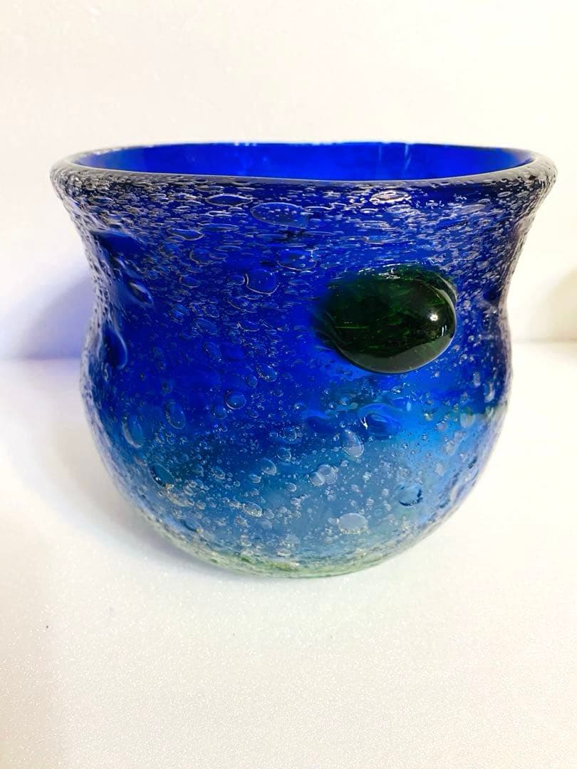 琉球ガラス　稲嶺盛吉　アイスペール・ピッチャー2点セット