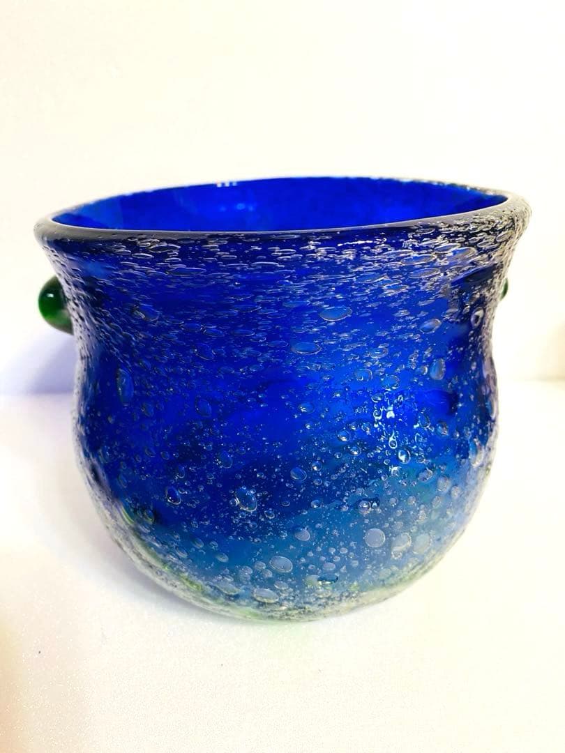 琉球ガラス　稲嶺盛吉　アイスペール・ピッチャー2点セット