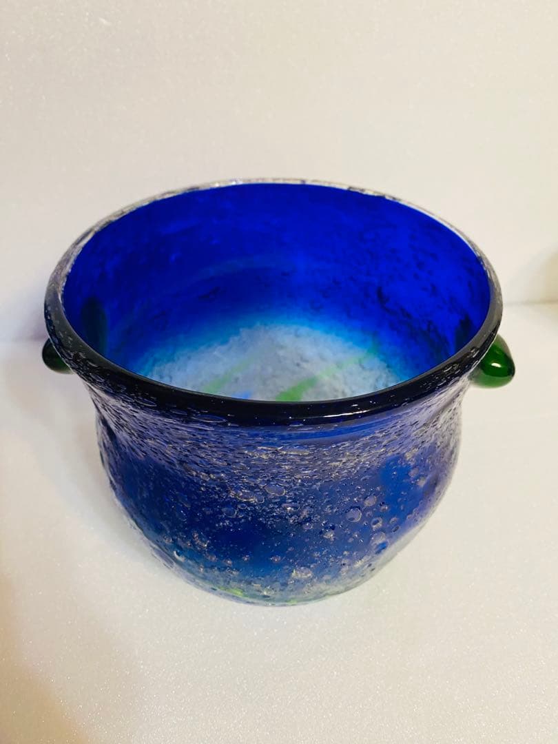 琉球ガラス　稲嶺盛吉　アイスペール・ピッチャー2点セット