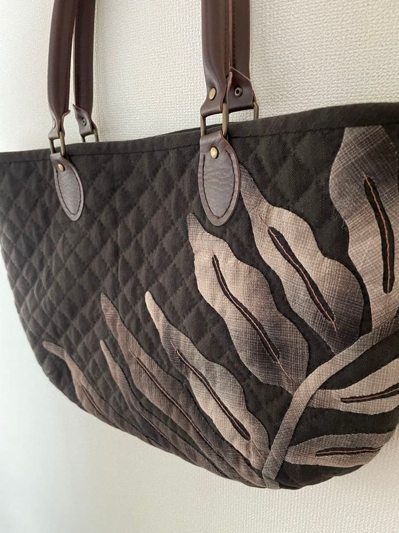 パッチワーク　ハンドメイド　バッグ
