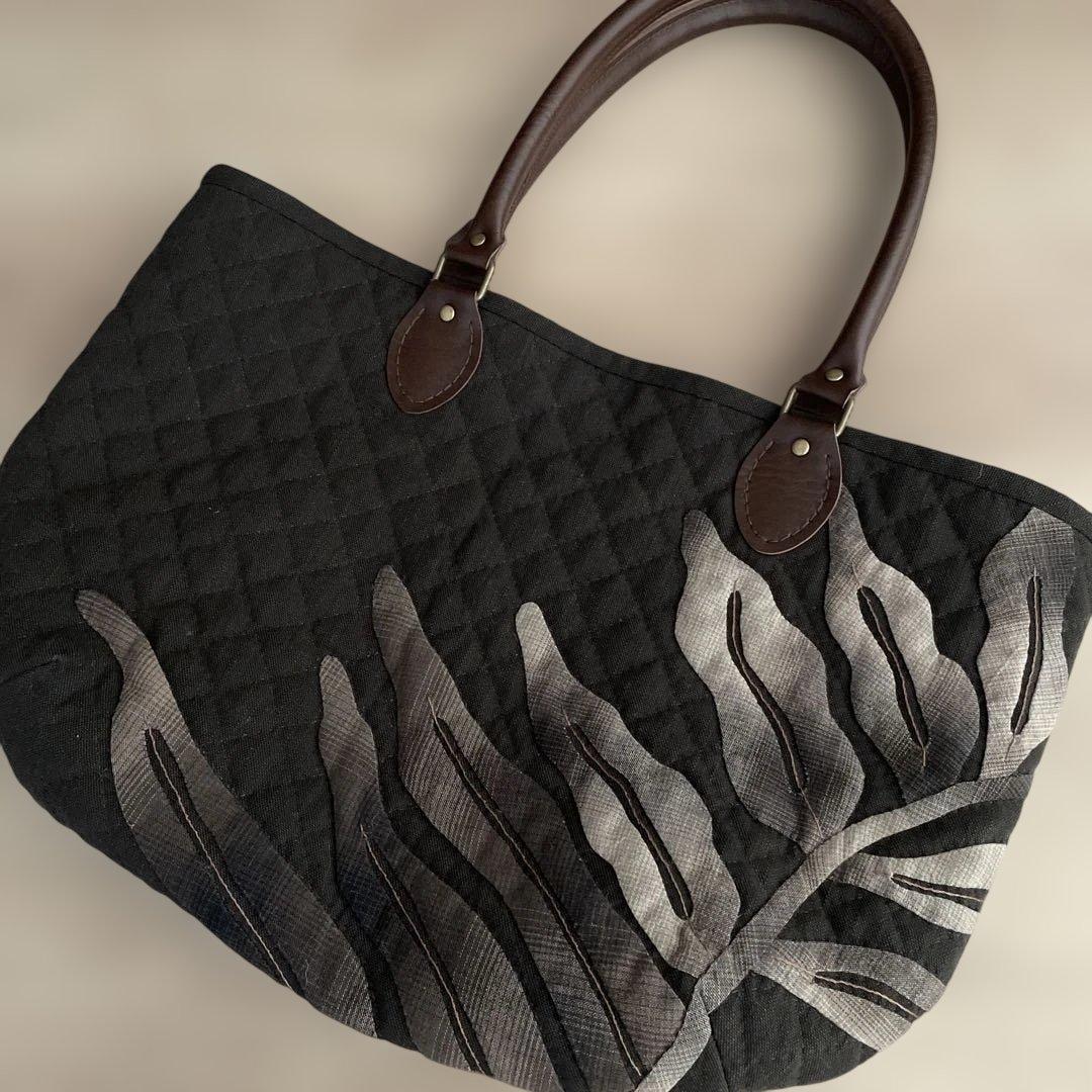 パッチワーク　ハンドメイド　バッグ