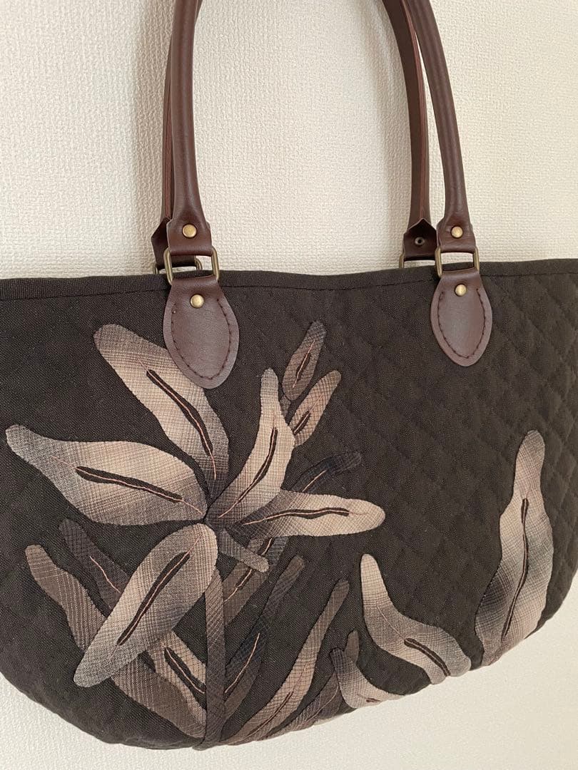パッチワーク　ハンドメイド　バッグ