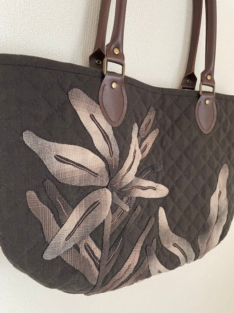 パッチワーク　ハンドメイド　バッグ