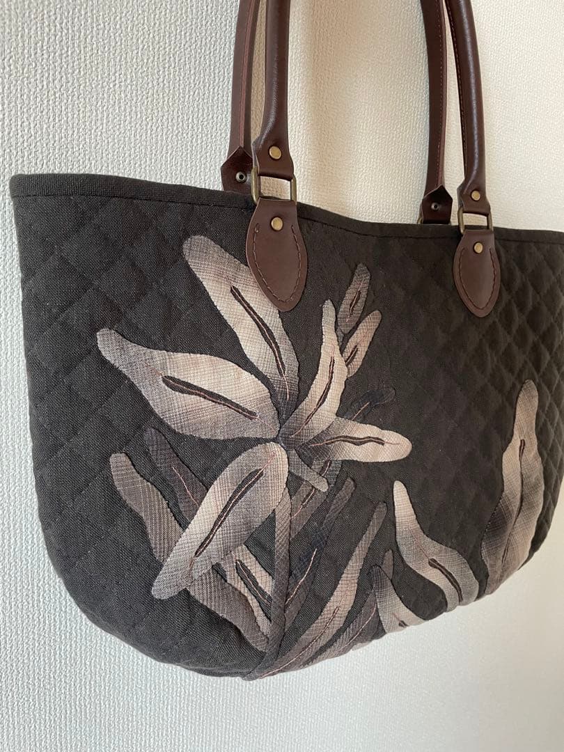 パッチワーク　ハンドメイド　バッグ