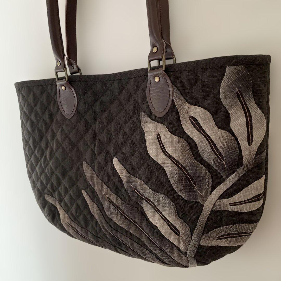 パッチワーク　ハンドメイド　バッグ