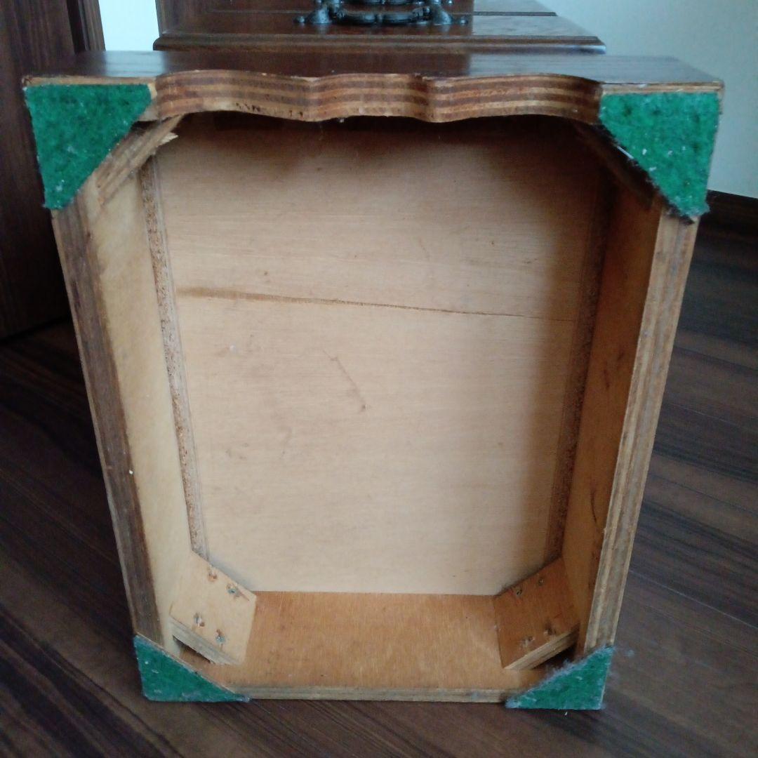 昭和レトロ家具 越後民芸 木製電話台・サイドチェスト高さ約86cm