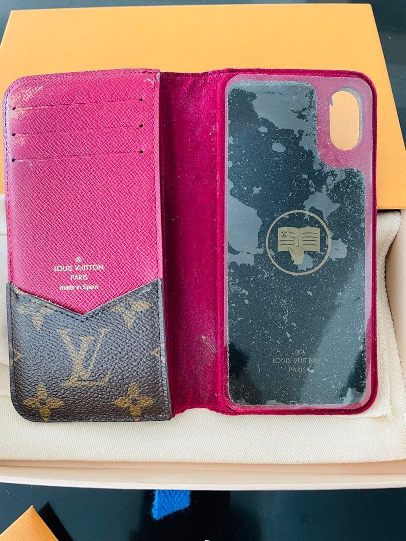 ルイ・ビトン　スマホケース　モノグラムピンク