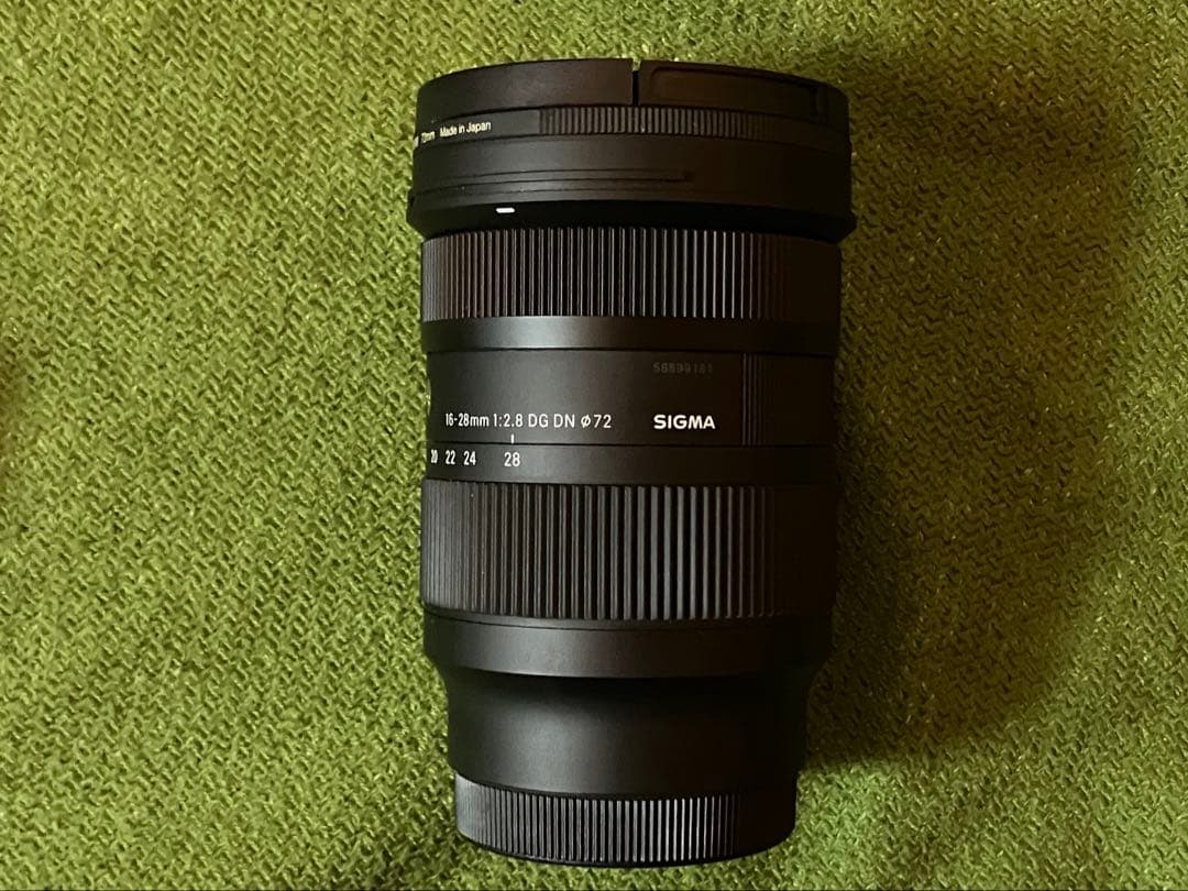 SIGMA 16-28mm F2.8 DG DN Eマウント　保証書付