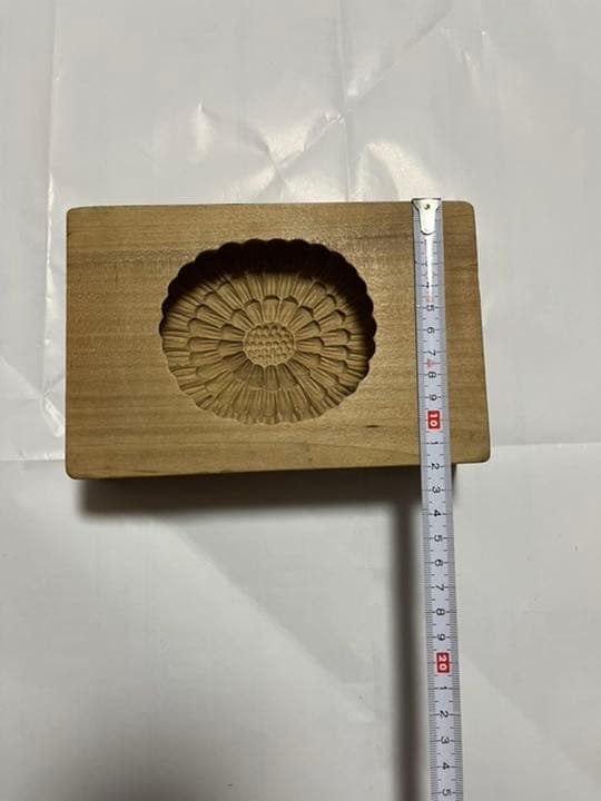 和菓子　型枠　木枠　菊