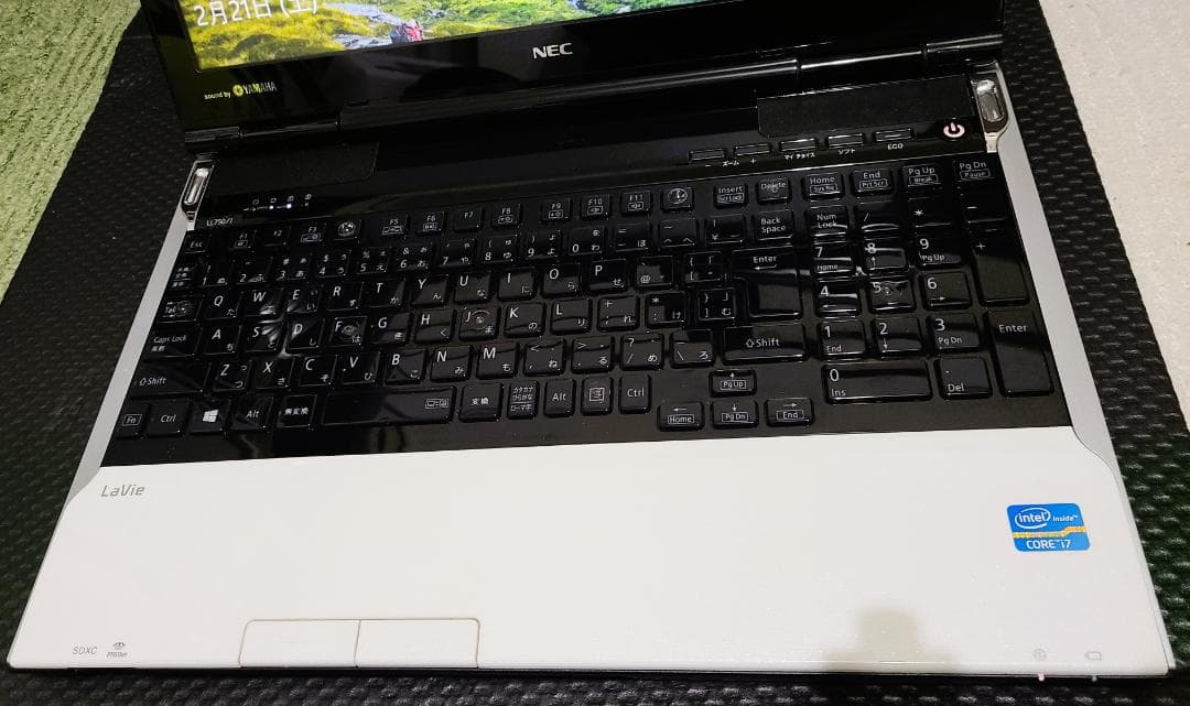 NEC LL750/J❖15インチ非光沢化　4コア　メモリ12GB　SSD　音良