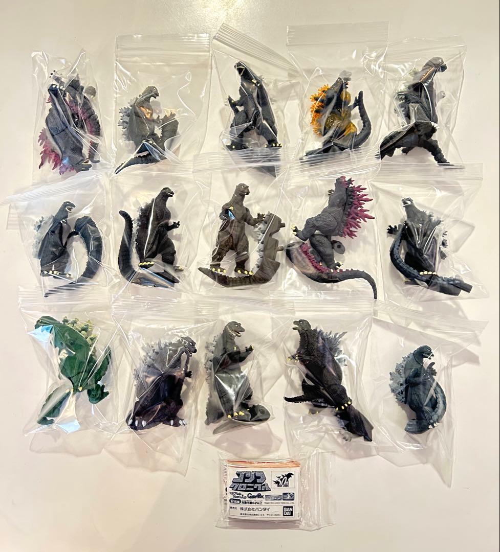 HGゴジラクロニクル 全15種セット