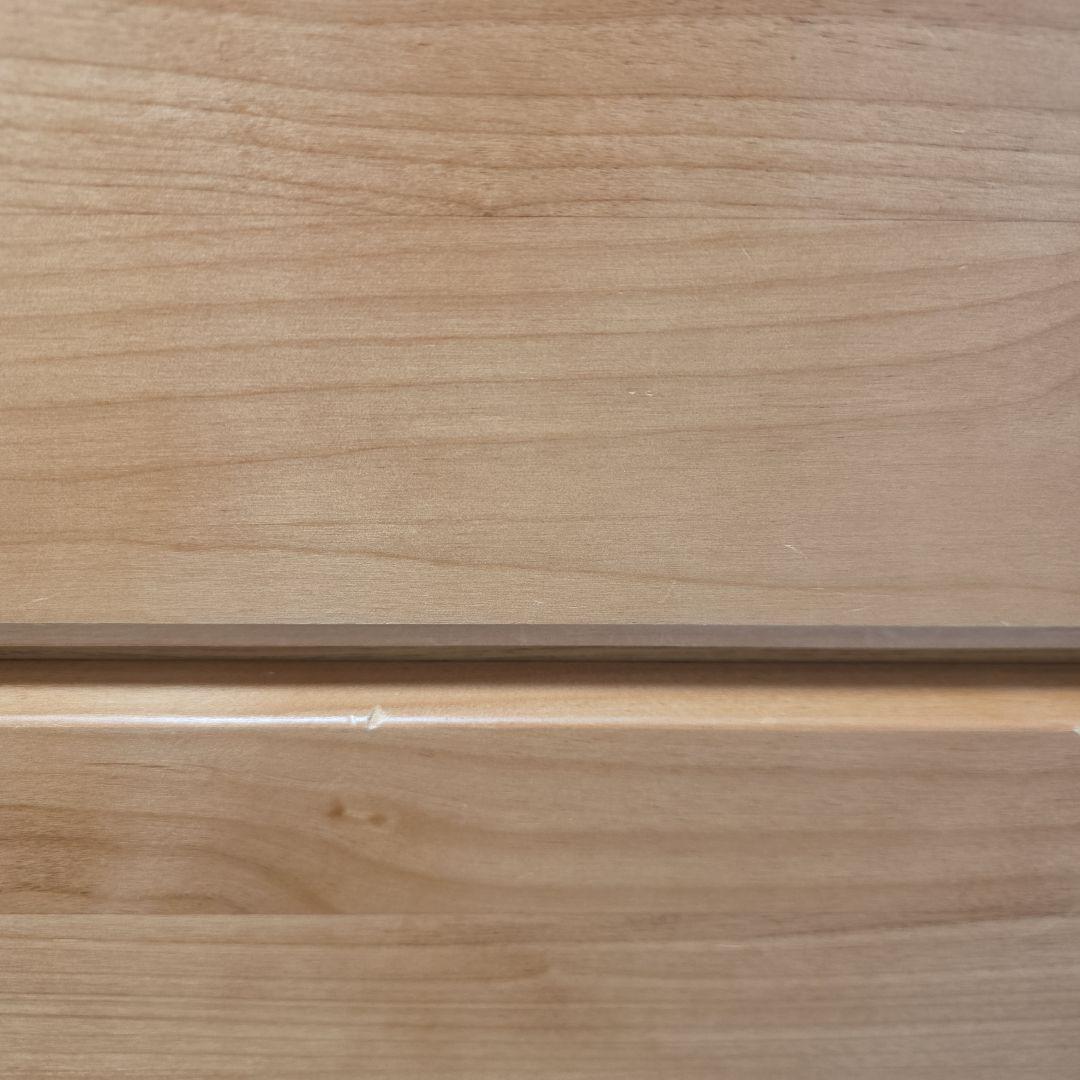 【引き取り限定】ISSEIKI 天然木 140cm幅キャビネット