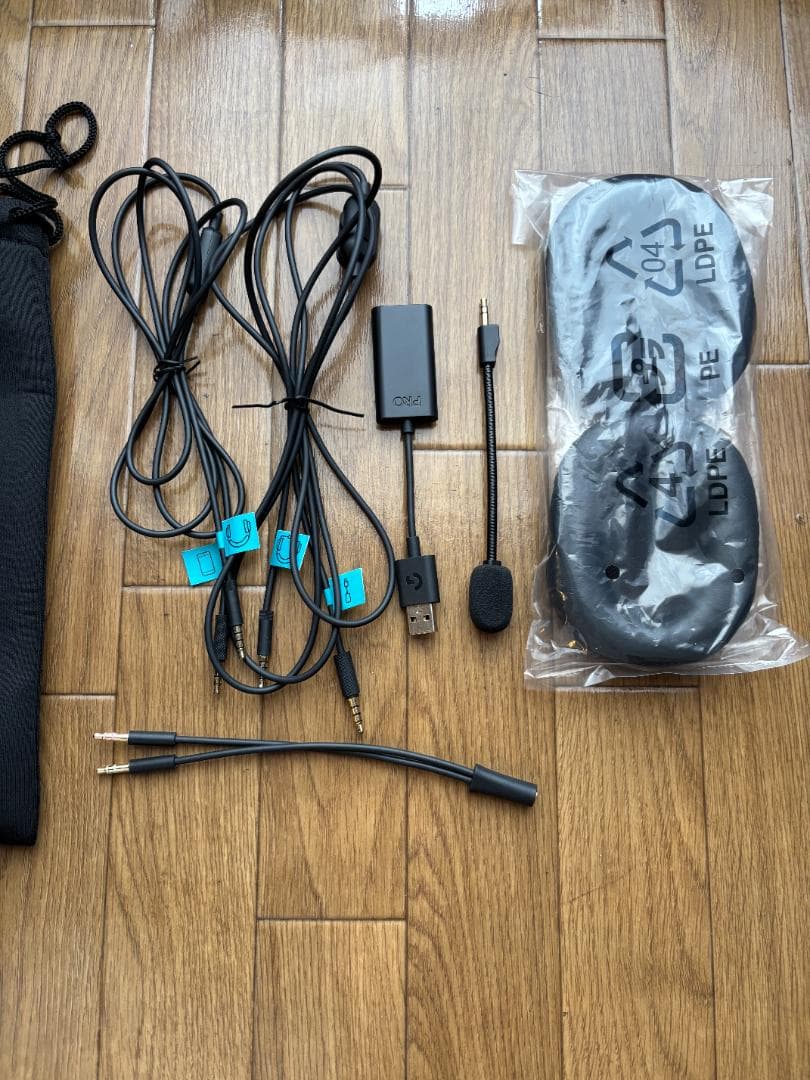 【美品】 Logicool G PRO X ゲーミングヘッドセット（有線）
