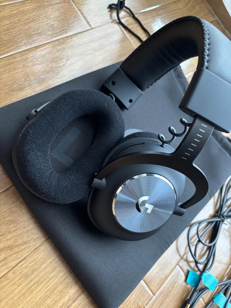 【美品】 Logicool G PRO X ゲーミングヘッドセット（有線）