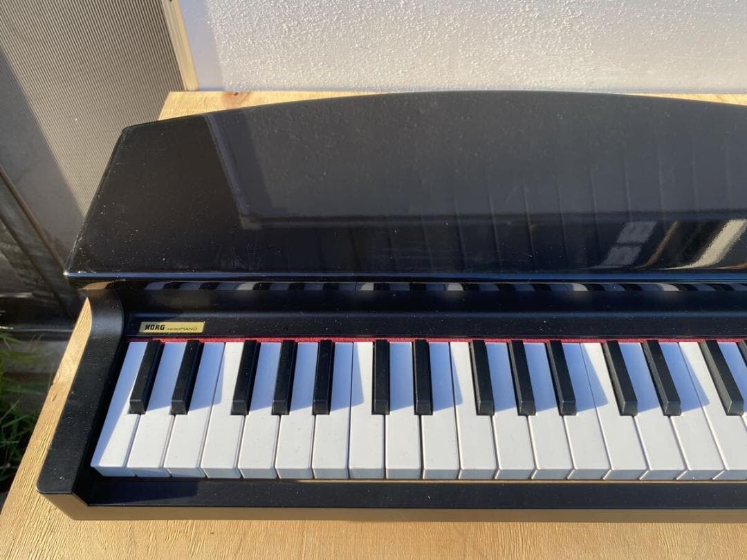 korg microPIANO 電子 ピアノ ミニ 鍵盤 61鍵 黒