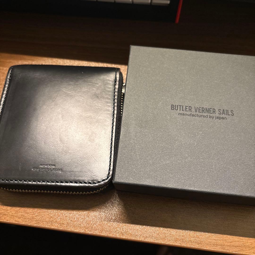 Butler Verner Sails /日本製・ホーウィン・二ツ折ウォレット