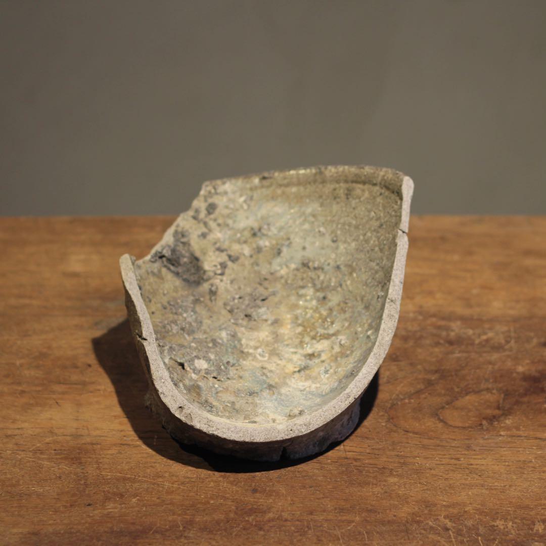 常滑焼 鉢 残欠 陶片 鎌倉時代 古美術 古道具 アンティーク 花器