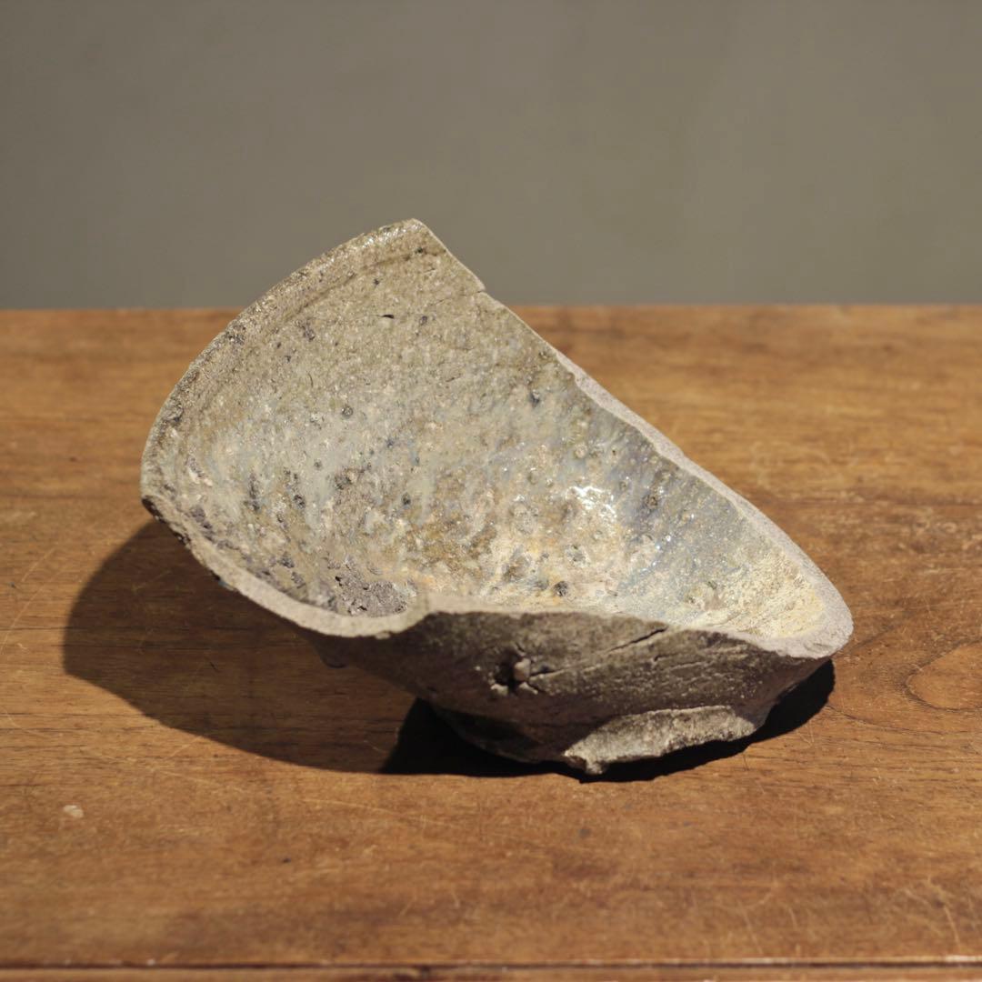 常滑焼 鉢 残欠 陶片 鎌倉時代 古美術 古道具 アンティーク 花器