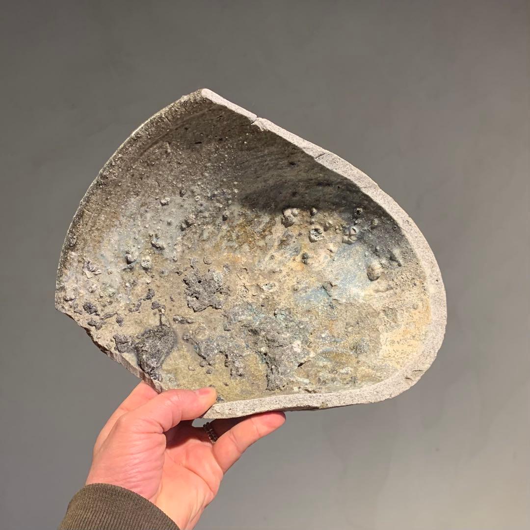 常滑焼 鉢 残欠 陶片 鎌倉時代 古美術 古道具 アンティーク 花器