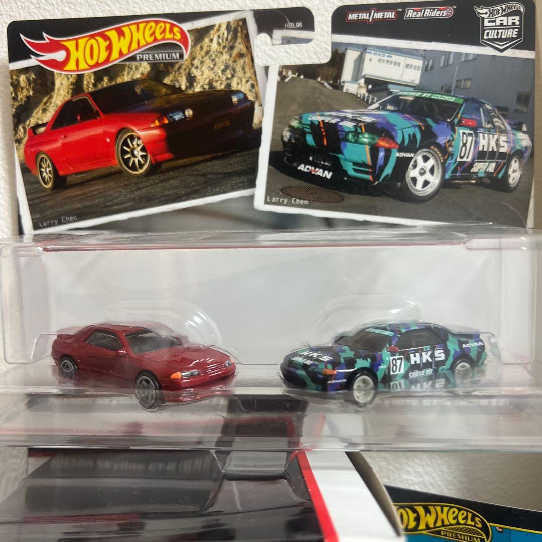 【即日発送】Hot Wheels Nissan スカイライン GTRセット