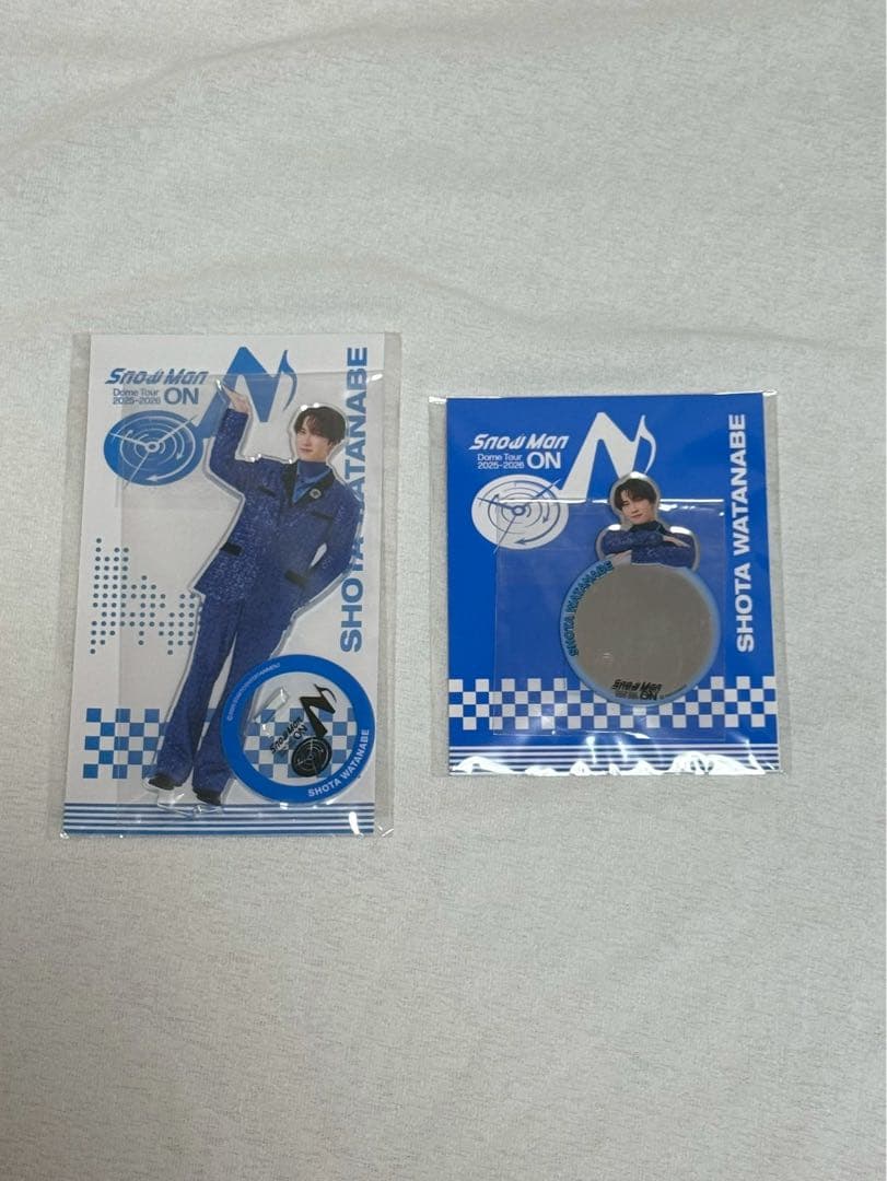 Man ON 渡辺翔太 ソフビ アクスタ ミラーステッカー