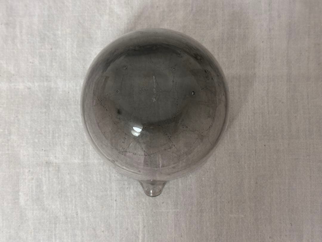 nora glass works 甲田彩恵　ガラス　片口　ボウル　grey