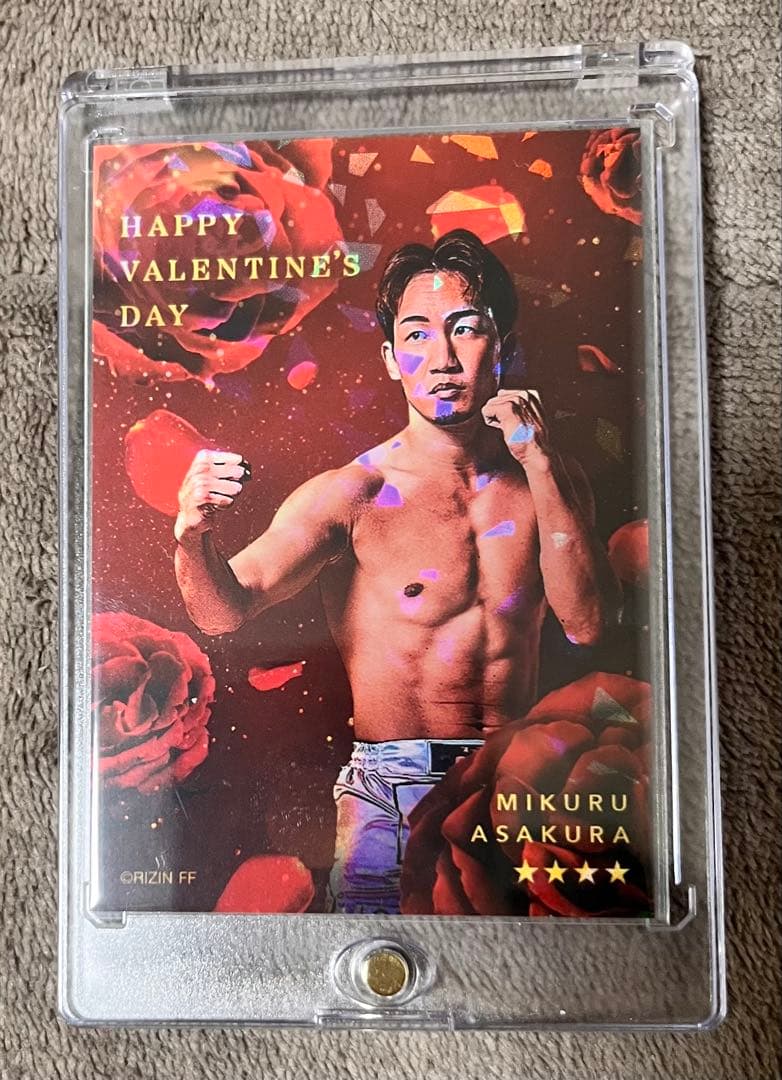 RIZIN ライコレ 朝倉未来 リアルカード