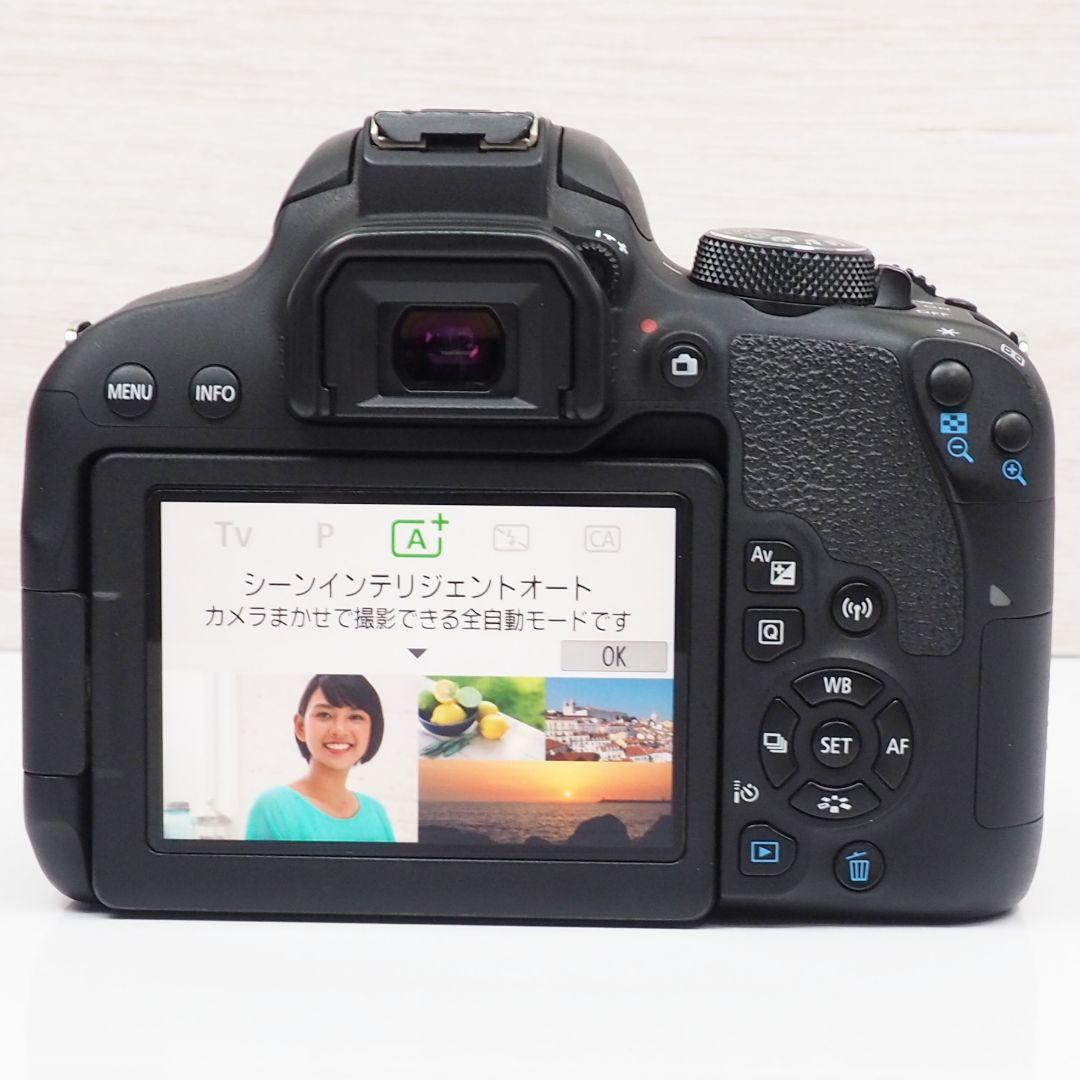⭐️Canon Kiss X9i 一眼レフ Wi-Fi搭載 ダブルレンズセット