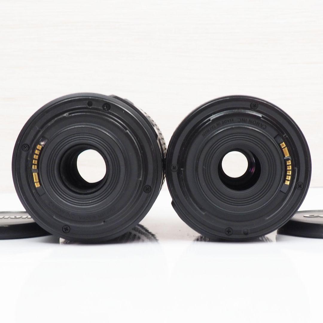 ⭐️Canon Kiss X9i 一眼レフ Wi-Fi搭載 ダブルレンズセット