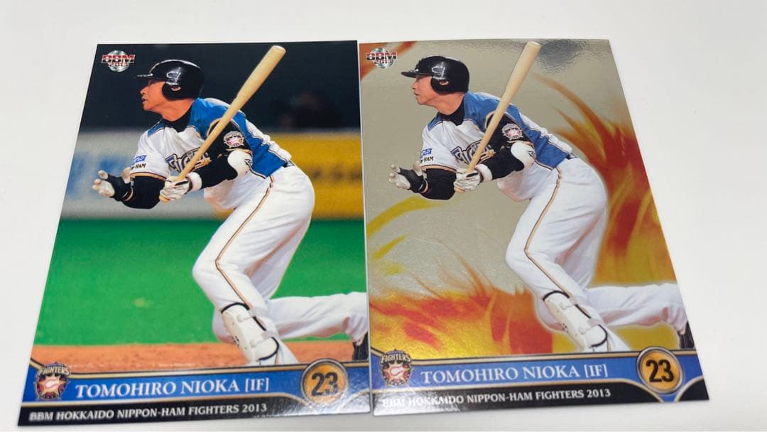 日本ハムファイターズ二岡智宏選手 直筆サイン 60枚限定  3枚セット